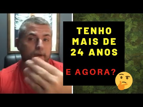 Passei dos 24 anos , ainda posso ser militar ?