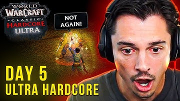 Starting over in Ultra Hardcore Hurts... 