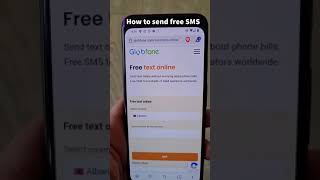 How to send free Sms through an application screenshot 2