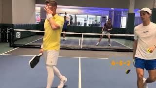 Dean Papakonstantis & Colby Ing Vs. Jesse DeJong & Austin Liu 5.0 + Pickleball Rec Game