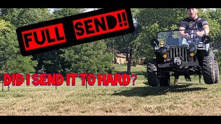 Coolster Mini Jeep Suspension Test!!