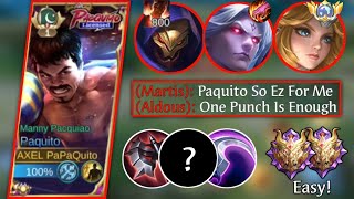 HOW TO PLAY PAQUITO AGAINST YOUR COUNTERS EASILY | PAQUITO TUTORIAL IN SIDELANE| MLBB