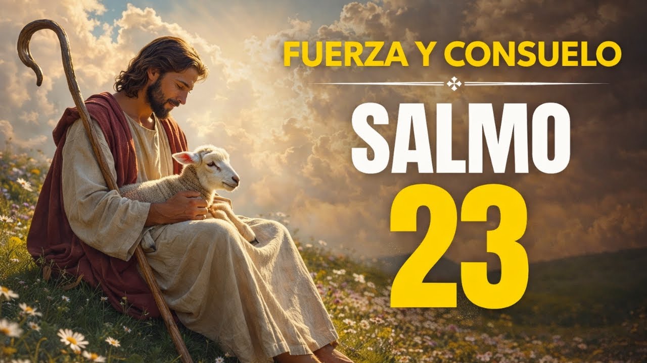 SALMO 23 COMPLETO - El Señor Es Mi PASTOR Y NADA Me Faltará | Oración ...