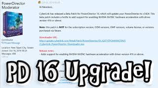 [PDR16] GM7 3424 Beta Patch Now Available - Adds Support for NVIDIA NVENC Hardware Acceleration