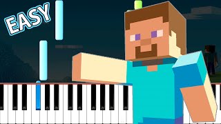 Minecraft - Sweden (C418) EASY Piano Tutorial