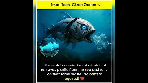 UK scientists made robotic fish 🐠 #uk #robot #ukrainewar #apple #applestrategy #economy