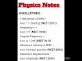 subject- physics PYQ important
