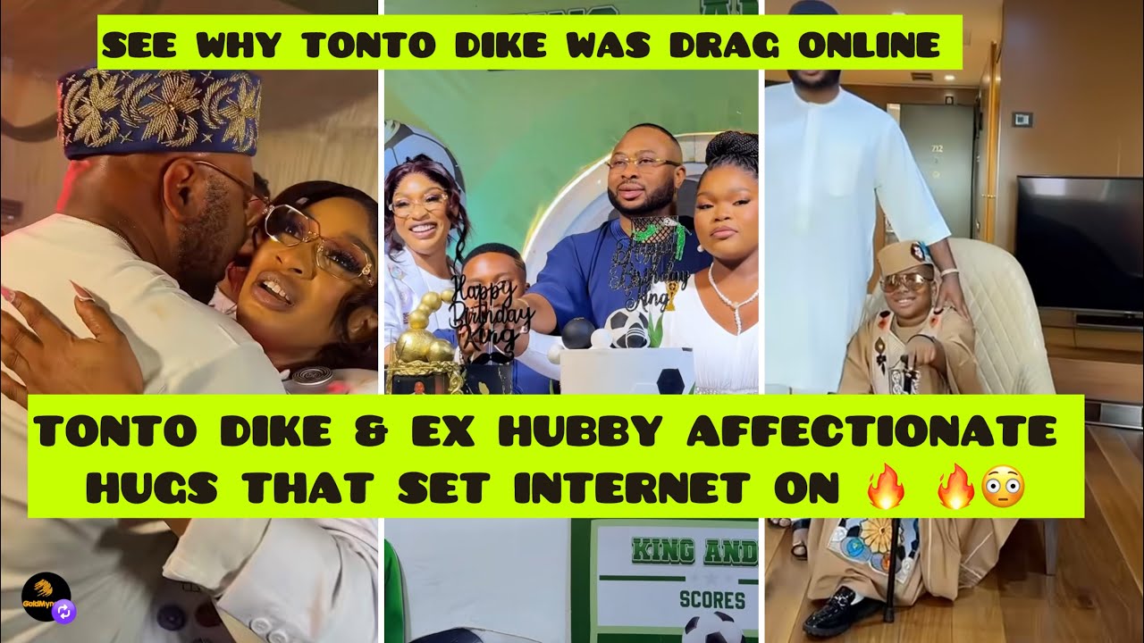 WATCH FULL VIDEO 4RM TONTO SON 10TH BIRTHDAY,OBI CUBANA FEELS MORE EXCITED THAN EX DIKEH HUBBY#viral