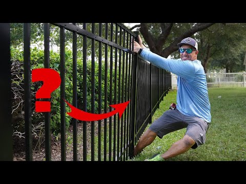 This No-Dig Aluminum Fence Is 10x Stronger Than It Should Be