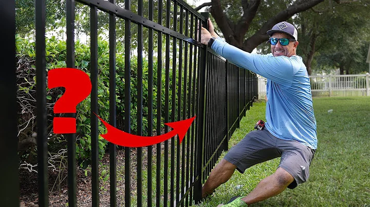 This No-Dig Aluminum Fence Is 10x Stronger Than It Should Be