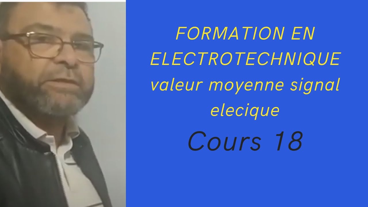 Video N° 392 Comment calculer la valeur moyenne d'un signal periodique