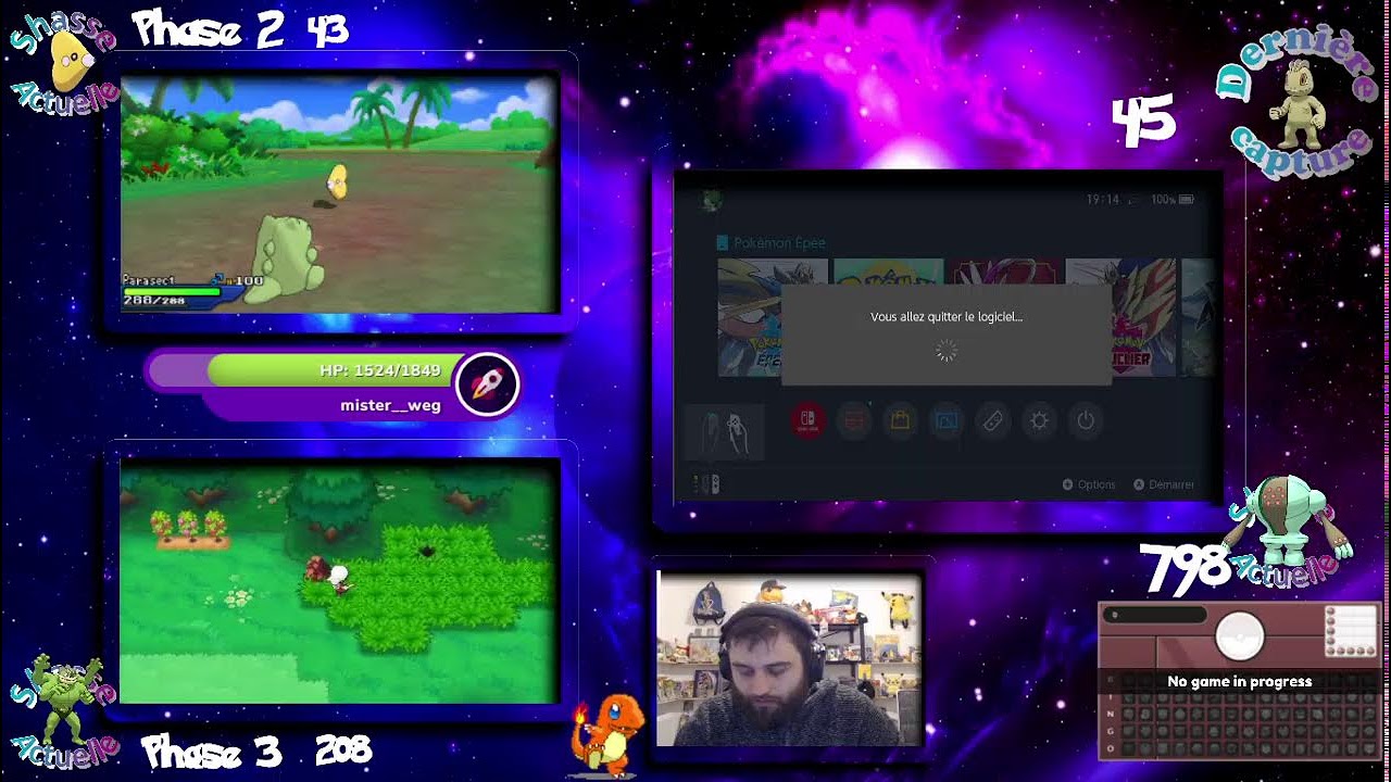 ✨TRIPLE SHINY HUNT RESET/S.O.S/NAVI-DEX [1059/1067]✨
