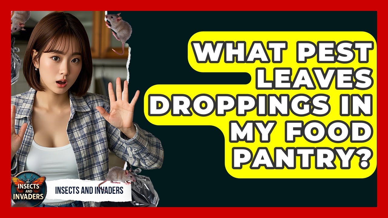 What Pest Leaves Droppings In My Food Pantry? - Insects and Invaders
