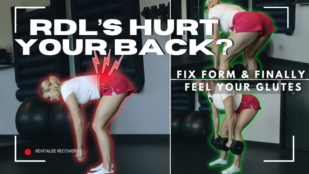Fix Your RDL's | STOP Low Back Pain & Finally Feel Your Glutes Work ...