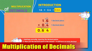 G4 - Module 29 - Introduction - Multiplication of Decimals | Appu Series | Grade 4 Math Learning