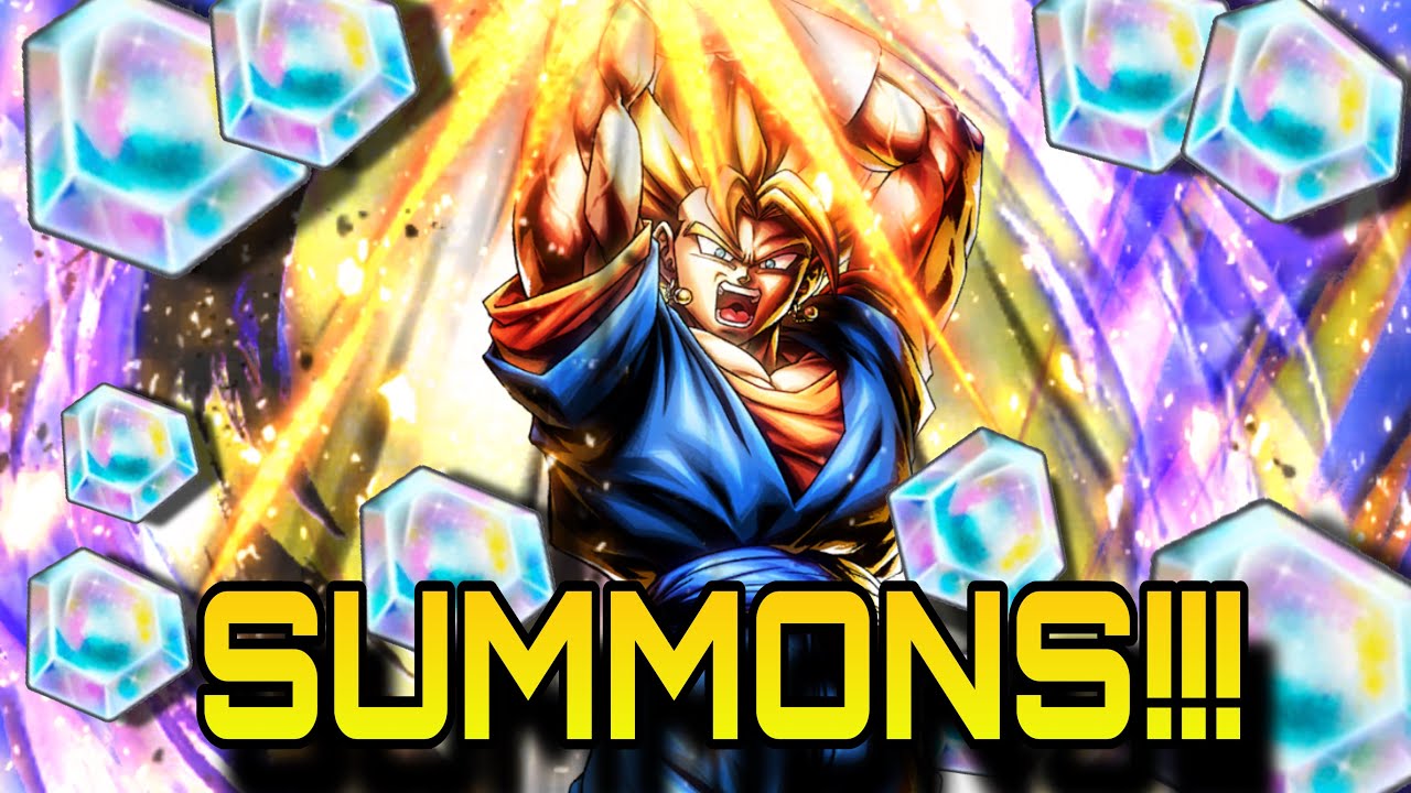 (Dragonball Legends) OMG!! GODLIKE SUMMONS FOR THE NEW LEGEND SUPER VEGITO!!!