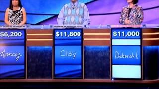 Jeopardy Contestant Laughs at Another's Wrong Answer