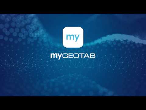 MyGeotab App for Open Platform Fleet Management