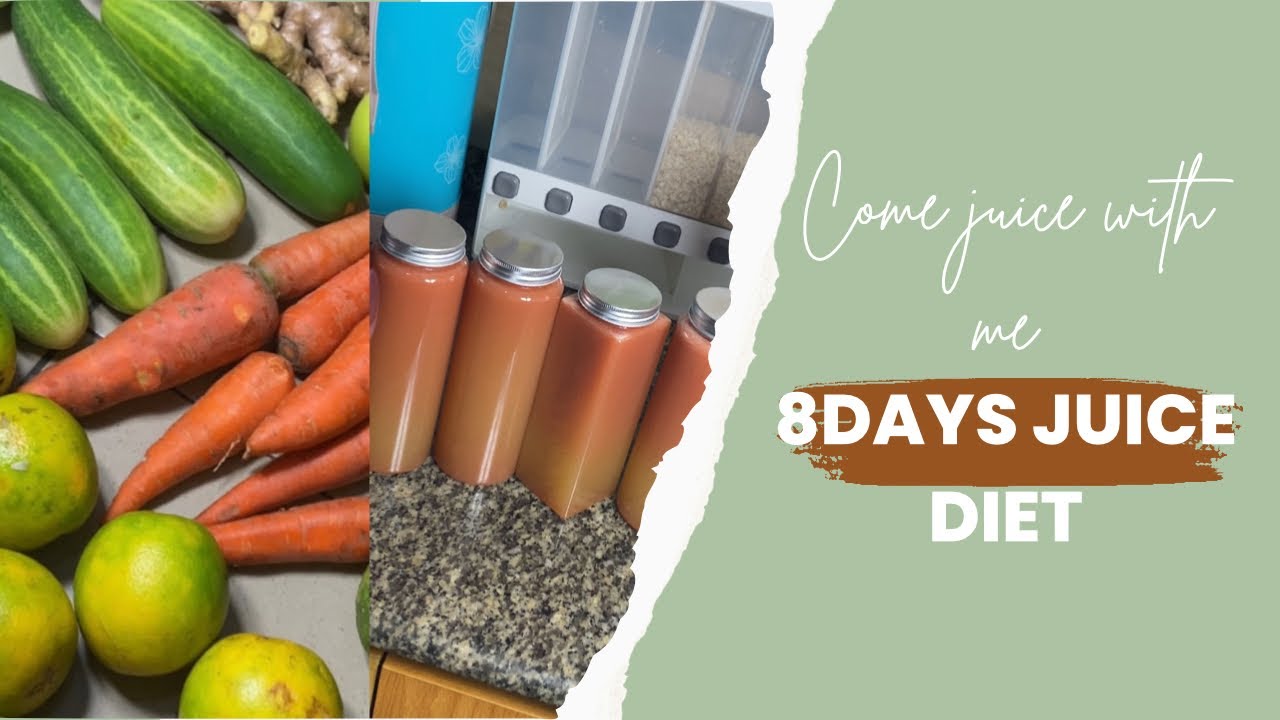 MY WEIGHT LOSS JOURNEY/with juice diet YouTube