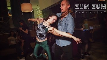 ZumZum Party. Jotta and Julia Ivanova. Zouk improvisation. #4daManhã