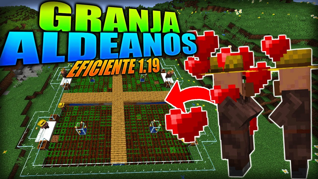 granja-de-aldeanos-eficiente-para-minecraft-1-19-youtube