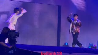 211202 (I need u   Save Me - teasing Jimin continues 😂😂) fancam BTS PTD on stage LA Final show