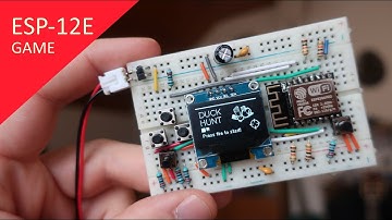 ESP-12E GAME-  NodeMcu ESP 8266