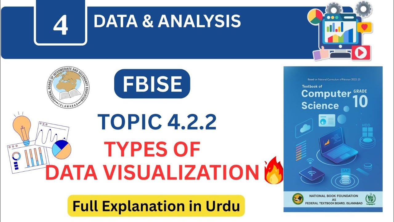 Class 10 – Chapter 4: Types of Data Visualization | Topic 4.2.2 | FBISE ...