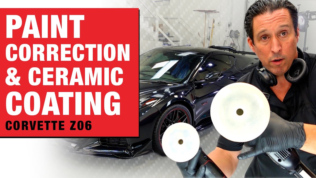 This is the Professional Standard for a Corvette Z06 Paint Correction
