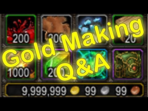 WoW Legion Easy Gold Making Q&A #1 - Garrison Guide & Class Order Hall (World of Warcraft Gold Guide