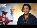 Johnny Depp talks about Alice Through the Looking Glass (2016)