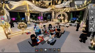 Princess Got Married at the Luxury Mansion Brookhaven Roblox - Royal Princess Wedding Gaming Stream screenshot 2