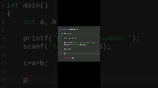 #13 | C language Tutorial Video | Programming Exercise14  #shorts #coding