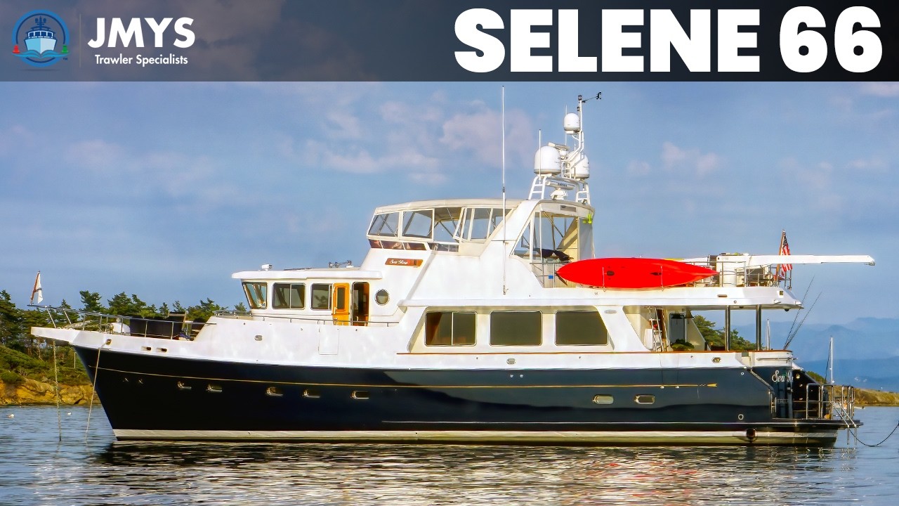 ⁣SELENE 66 Trawler Tour - TrawlAboard Episode 29
