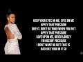 Ari Lennox - PRESSURE (Lyrics)