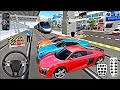 3d driving game lambargin car wash gameplay