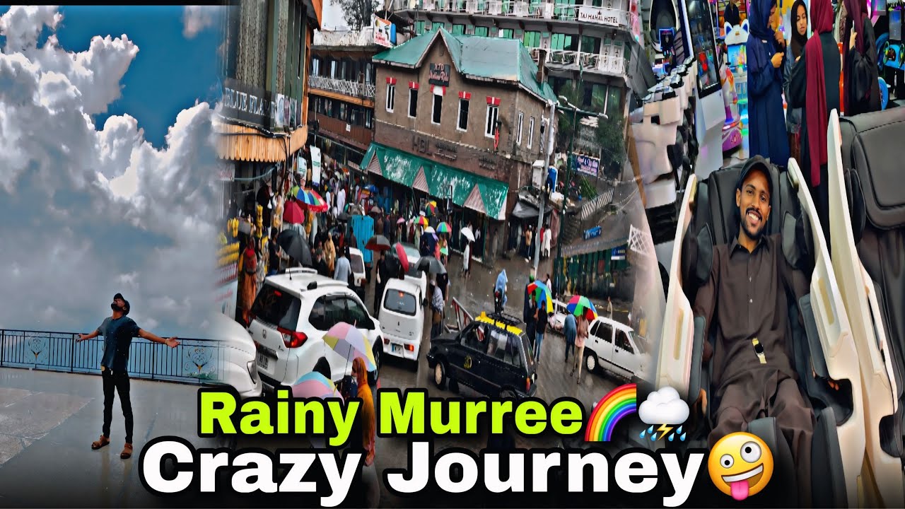 Kya Socha Tha, Kya Ho Gaya — Murree Rain Disaster Vlog! ⛈️☔️ 