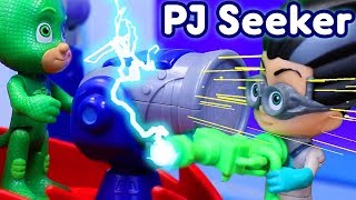 Pj Masks Toys New Pj Seeker Truck Transforming Set Romeo Is Causing Trouble With Shrink Ray