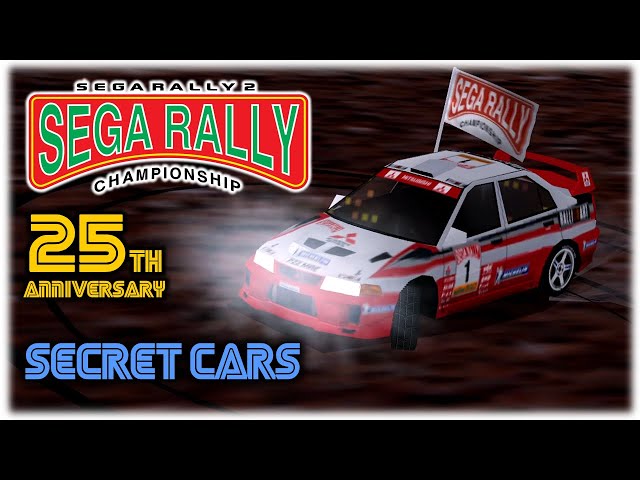 SEGA Rally 2 (PC) - Secret Cars - YouTube