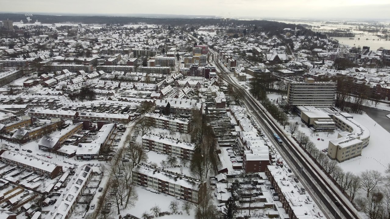 Wageningen ondergesneeuwd