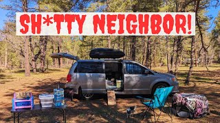 My Camp Neighbor is a Sh*tter! | Van Life Can Be Crappy