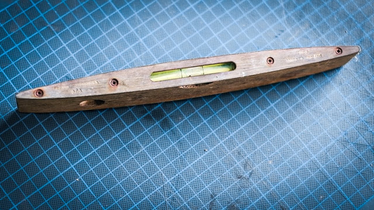 Antique Boat Spirit Level Restoration