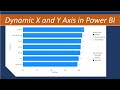Dynamic X and Y Axis in Power BI | Stacked Bar Chart Tutorial