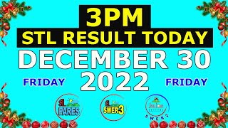 3pm Stl Result Today December 30 2022 friday Visayas And Mindanao