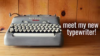Meet my typewriter! (& NaNoWriMo prep)