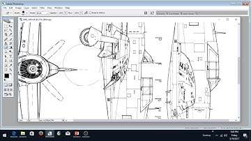 How to select and prepare scale 3-views for model airplane competition