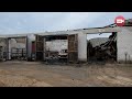Крупный ночной пожар в Слониме тушили 2 часа