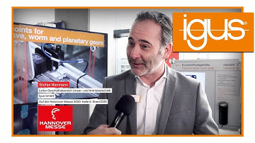 igus at the Hannover Messe I Preview 2020