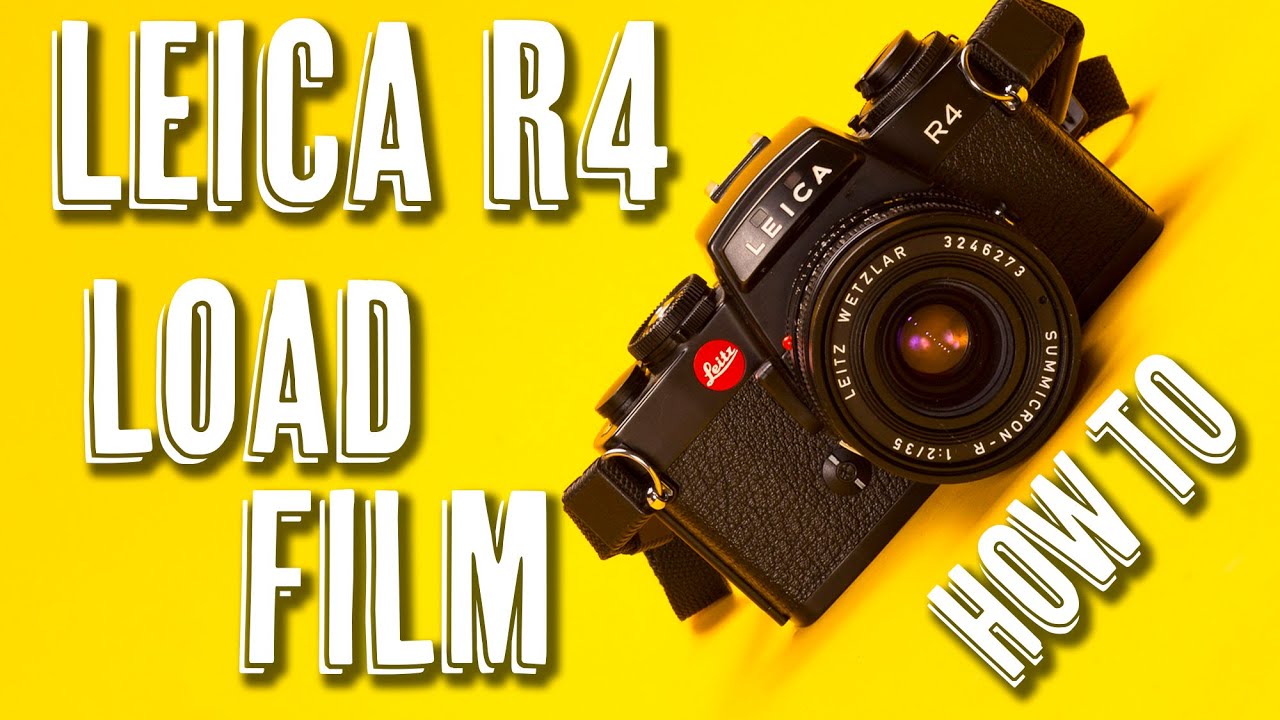 Leica R4 - How To Load Film (And Rewind) - YouTube