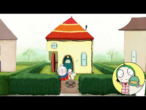 Sarah y Pato Visitan la Casa de la Señora de la Bufanda - Dibujos Animados para Niños